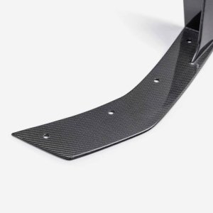Ford Mustang Front Splitter Wickers - Anderson Composites - Type-GT5 - Carbon Fiber - 2024+